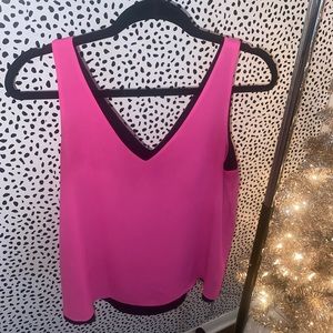 Pink and Black Reversible Lilly Pulitzer Tank Top